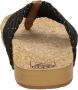 Reef Cushion Strand Dames Slippers Black Natural - Thumbnail 12