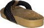 Reef Cushion Strand Dames Slippers Black Natural - Thumbnail 14