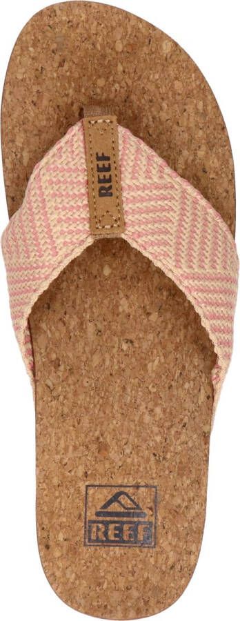 Reef Cushion Strand Teenslippers Zomer slippers Dames Roze