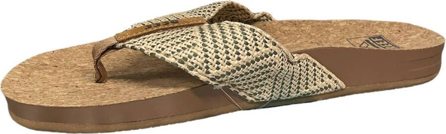 Reef Cushion Strand Teenslippers Dames Groen