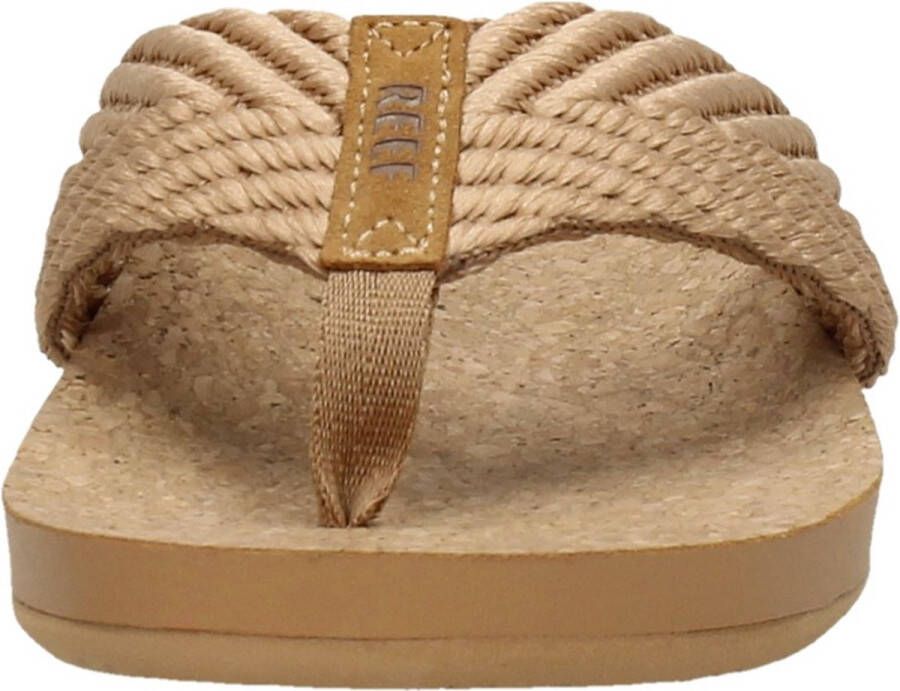 Reef Cushion Strand Teenslippers Zomer slippers Dames Camel