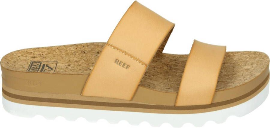 Reef CUSHION VISTA HI NATURAL Volwassenen Dames slippers Kleur: Cognac - Foto 10