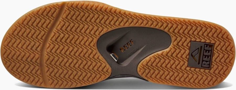 Reef Fanning Heren Slippers Brown Gum