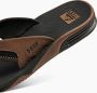 Reef Fanning Zwart Bruin Heren Slippers CI8102 - Thumbnail 9