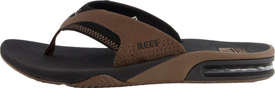 Reef Fanning Slippers Dames Zwart