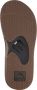 Reef Fanning Zwart Bruin Heren Slippers CI8102 - Thumbnail 4