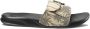 Reef Heren Stash Slide Slippers Tan Palm - Thumbnail 6