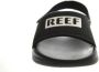 Reef Kids one slide badslippers zwart Rubber Logo 33 - Thumbnail 4