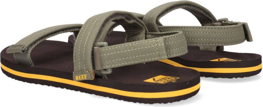 Reef Boy's Little Ahi Convertible Sandalen maat 11K 12K olijfgroen zwart - Foto 5