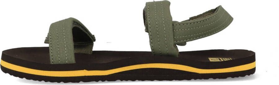 Reef Boy's Little Ahi Convertible Sandalen maat 11K 12K olijfgroen zwart - Foto 8