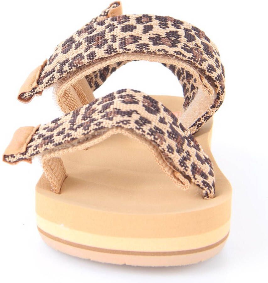 Reef Little Ahi Convertible Meisjes Slippers Leopard