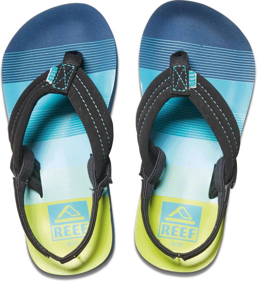 Reef Kid's Little Ahi Sandalen maat 10K zwart blauw