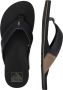 Reef Newportblack Heren Slippers Zwart - Thumbnail 9