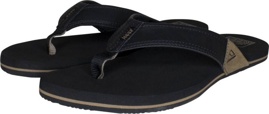 Reef Newportblack Heren Slippers Zwart