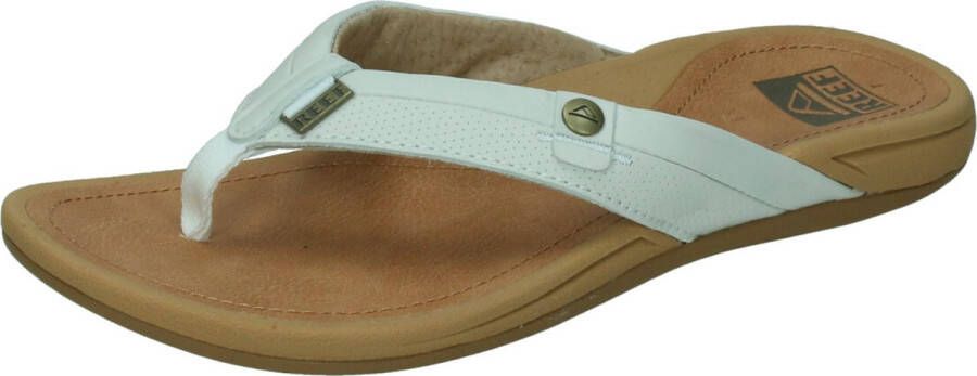 Reef Pacific Dames Teenslippers Dames Wit