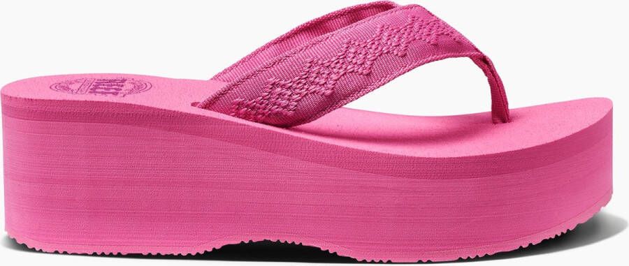 Reef Sandy Hi Malibu Dames Slippers Roze