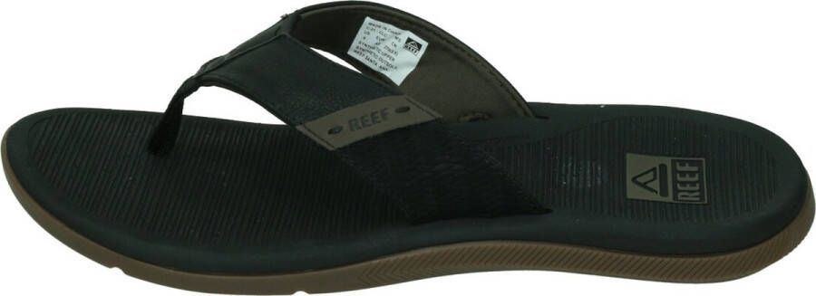 Reef Santa Anablack Heren Slippers Zwart