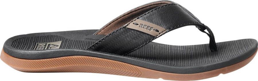 Reef Santa Anablack Heren Slippers Zwart