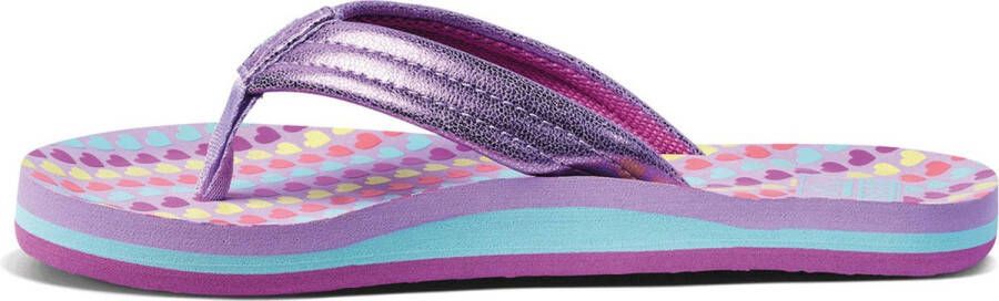 Reef Kids Ahi teenslippers lila Paars Meisjes Rubber 37 - Foto 5