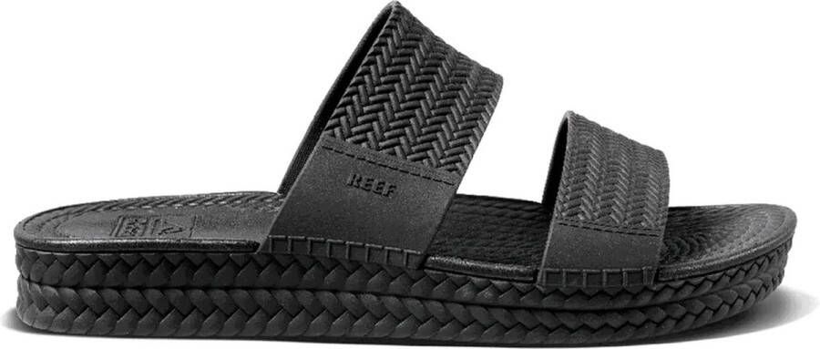 Reef Water Vista Slide Slippers Dames Zwart