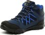 Regatta De Edgepoint Junior Middelhoge Wandelschoenen Kinderen Waterdicht Blauw - Thumbnail 4