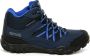 Regatta De Edgepoint Junior Middelhoge Wandelschoenen Kinderen Waterdicht Blauw - Thumbnail 5