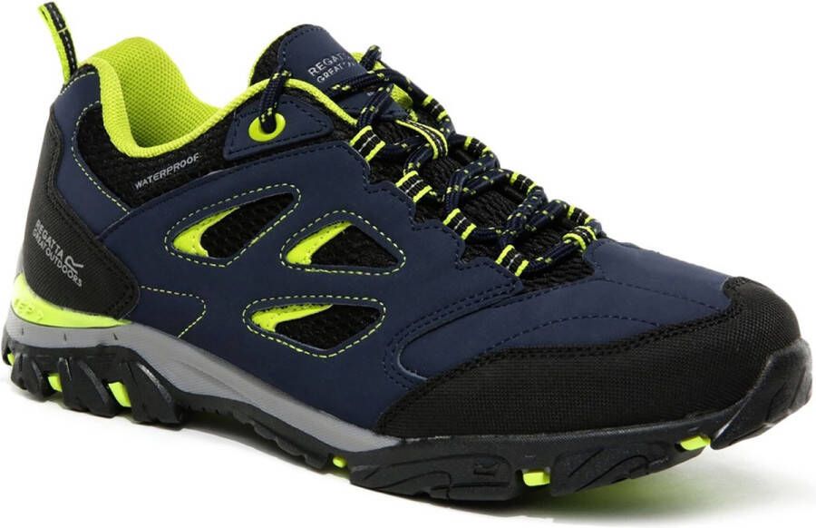 Regatta Holcombe IEP Low Junior Wandelschoenen Mannen Blauw