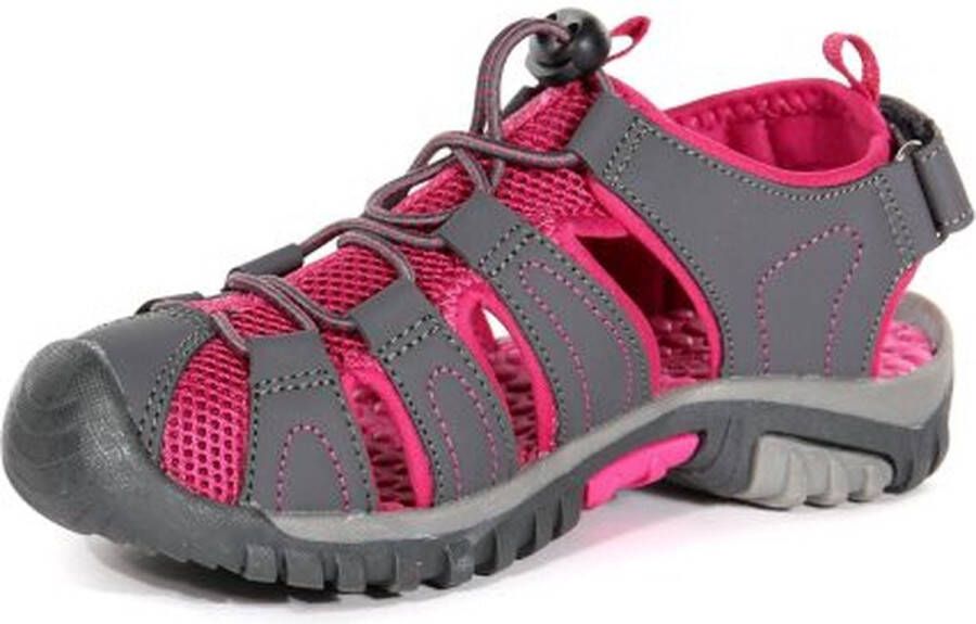 Regatta Westshore Junior Wandelsandalen Met Ventilerend Gaas Sandalen Kinderen Grijs