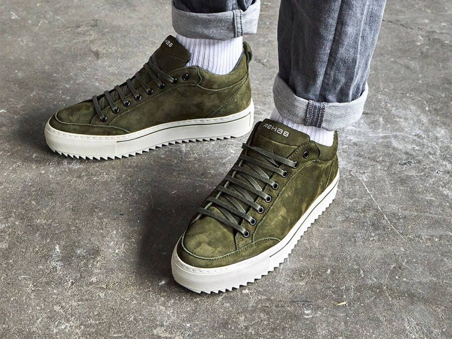 Rehab Craig Lage sneakers Heren Groen