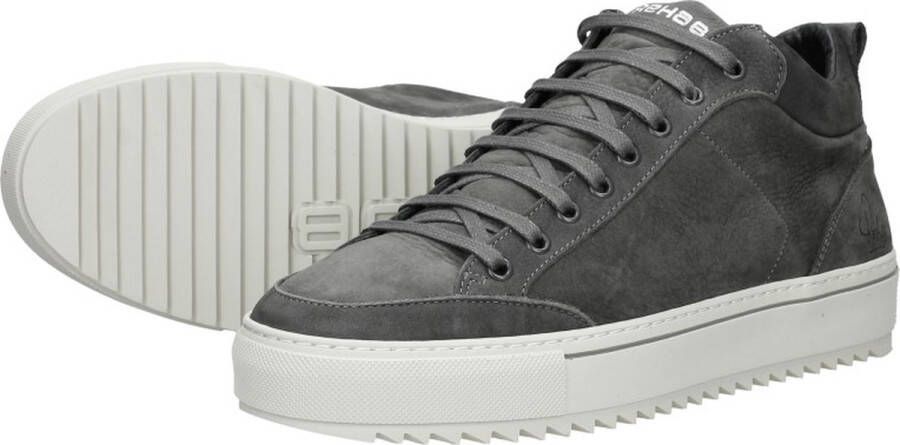 Rehab Footwear Craig Nub | Donkergrijze sneakers - Foto 11