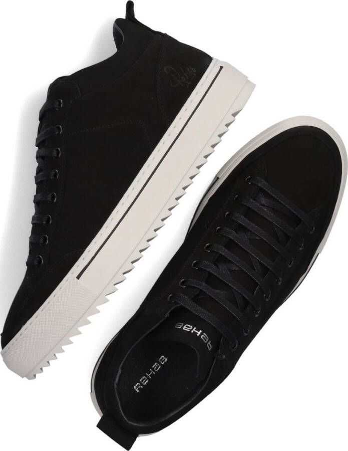 Rehab Vintage Lage Sneakers Craig Black Heren - Foto 12