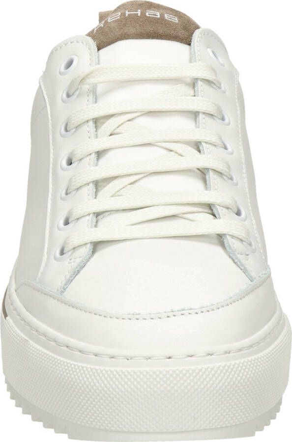 Rehab Crash Lage sneakers Leren Sneaker Heren Wit