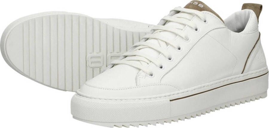 Rehab Crash Sneakers Leren Sneaker Heren Wit