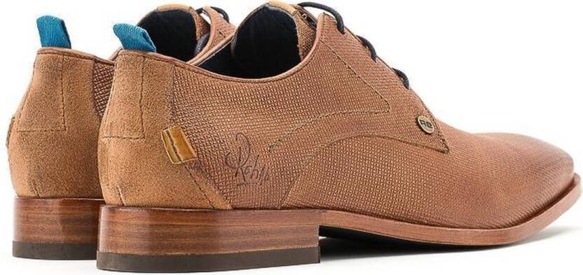 Rehab Vrouwen Veterschoenen Herenschoenen Greg Wall Cognac - Foto 10