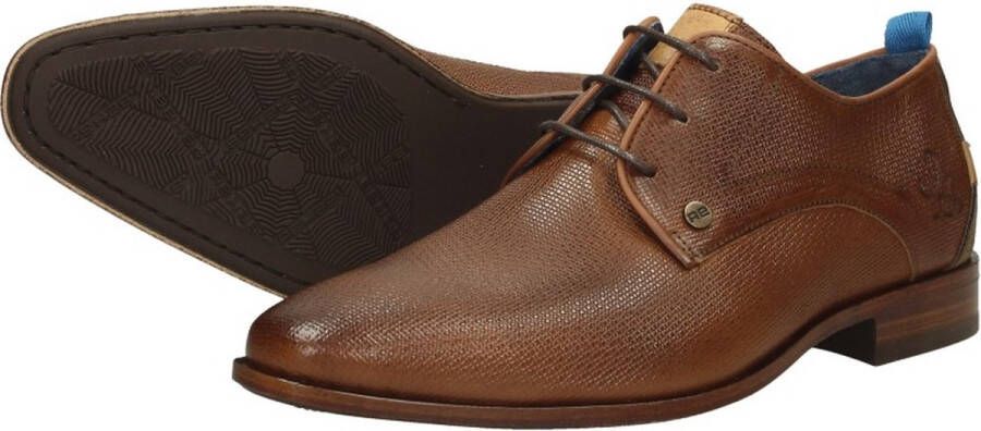 Rehab Greg Wall nette heren schoenen Cognac