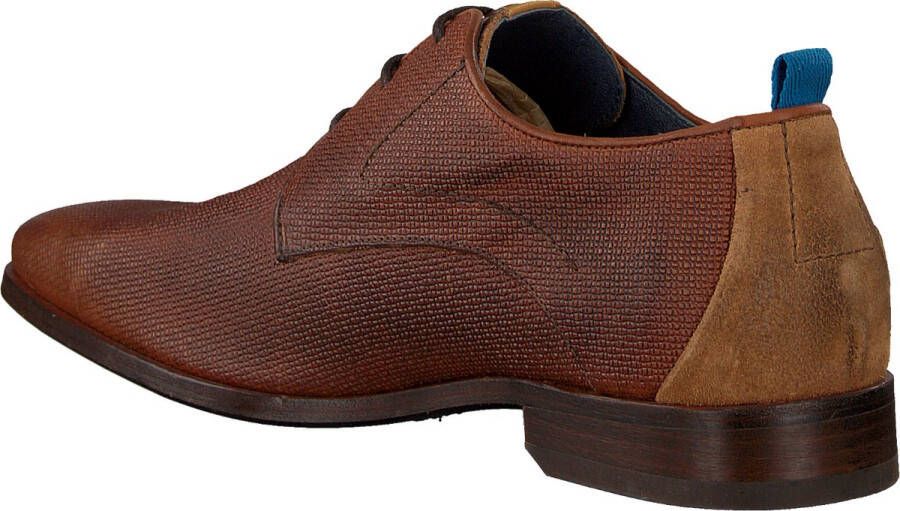 Rehab Greg Wall nette heren schoenen Cognac