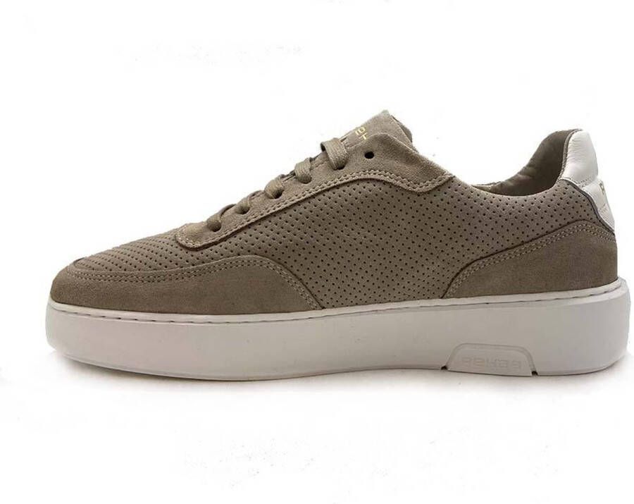 Rehab Taupe Veterschoenen Taylor Suede