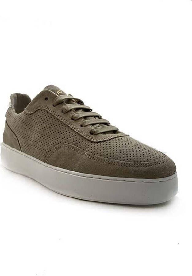 Rehab Taupe Veterschoenen Taylor Suede