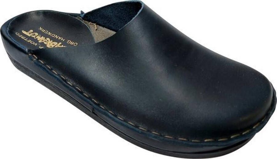 Rembrandt Slipper 466 Blauw Glad Leer