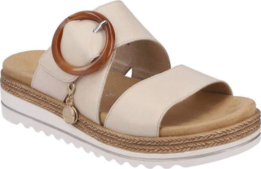 Remonte D0Q51-80 Dames Slippers Beige