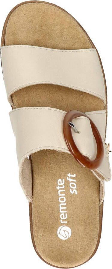 Remonte D0Q51-80 Dames Slippers Beige