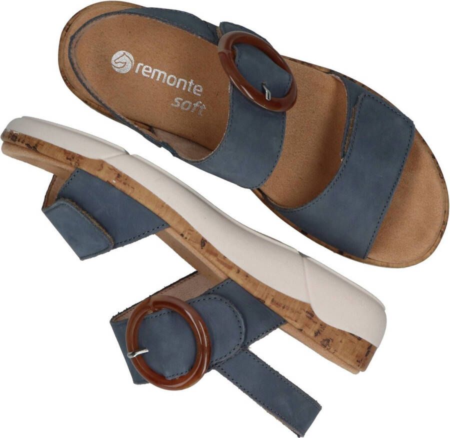 Remonte -Dames blauw sandalen