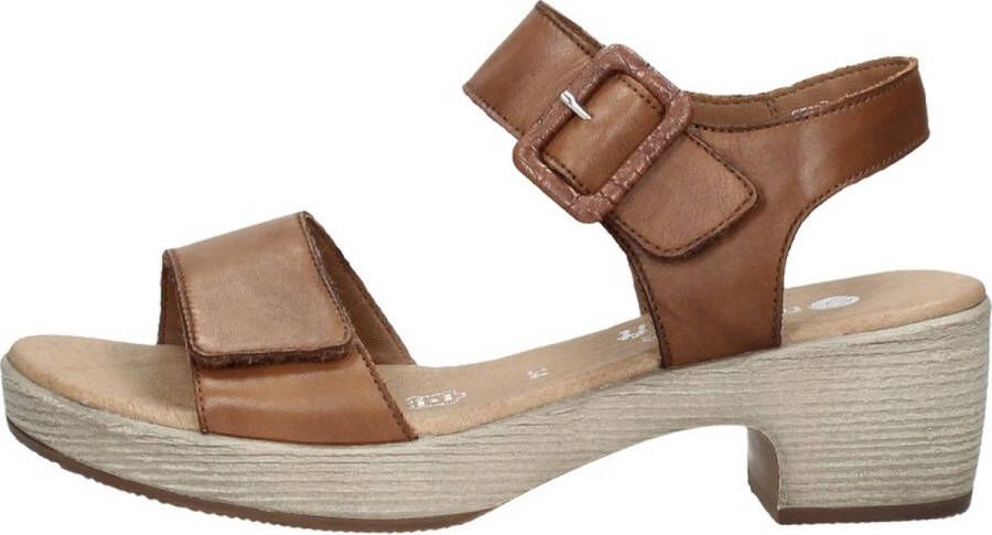 Remonte -Dames cogna caramel sandalen