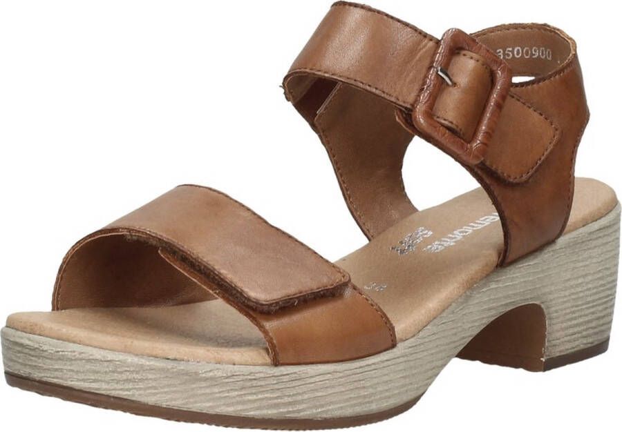 Remonte -Dames cogna caramel sandalen