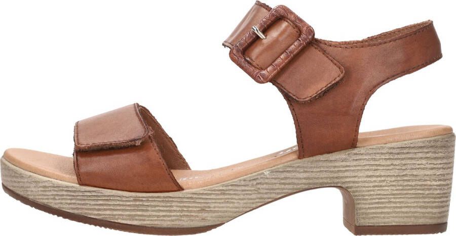 Remonte -Dames cogna caramel sandalen