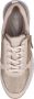 Remonte Beige Metallic Glitter Sneaker met Rits Beige Dames - Thumbnail 13