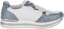 Remonte Dames Sneaker D1320-80 Blauw Wit Zilver - Thumbnail 23