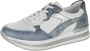 Remonte Dames Sneaker D1320-80 Blauw Wit Zilver - Thumbnail 25