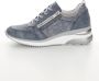 Remonte Blauwe Sneakers met Bladerenmotief voor Dames Blue Dames - Thumbnail 6