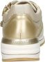 Remonte Beige Metallic Glitter Sneaker met Rits Beige Dames - Thumbnail 10